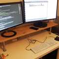 IKEA hack - PC スクリーン台を作る